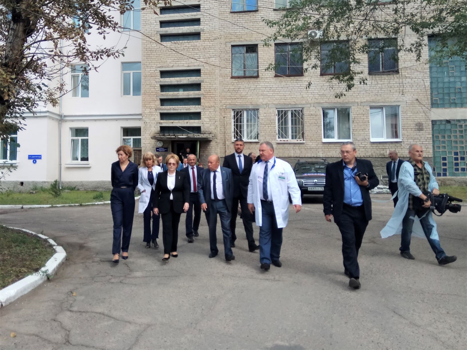 Вероника Скворцова посетила медицинские учреждения в Чите