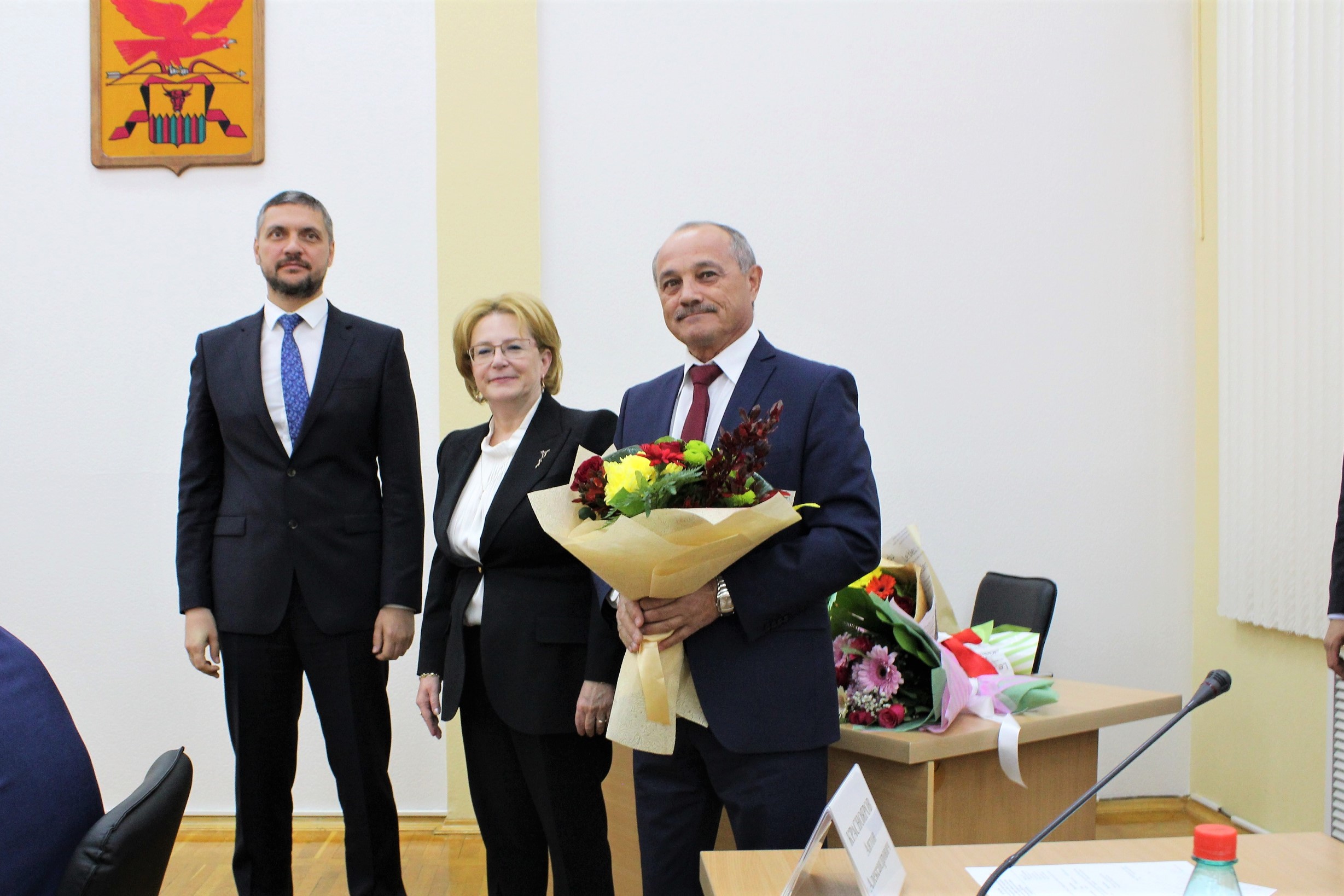 Забайкальские медики удостоены высоких наград от министра здравоохранения Российской Федерации