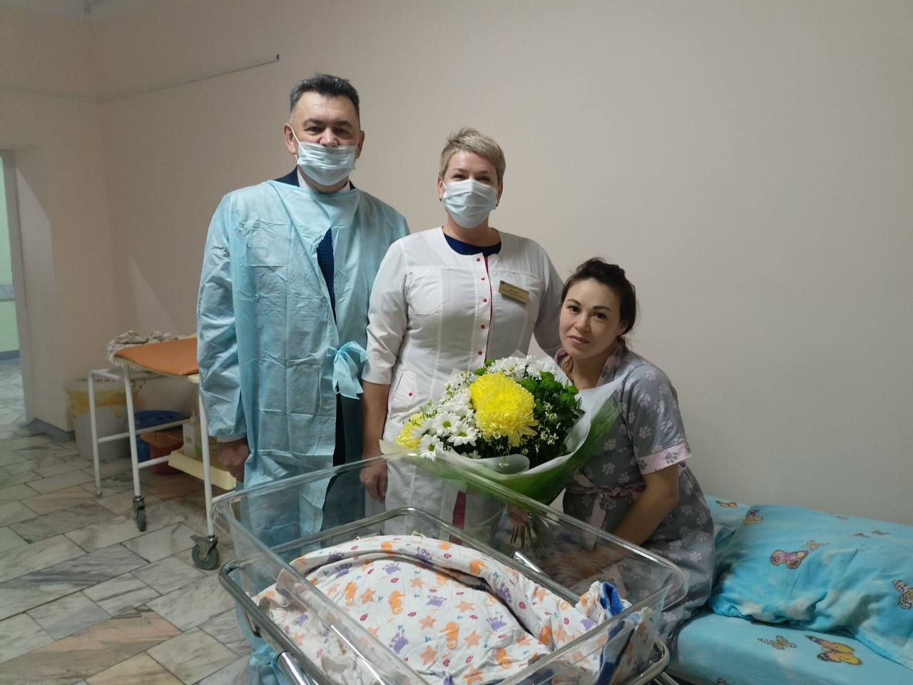 Две девочки родились в разгар нового года в Забайкалье