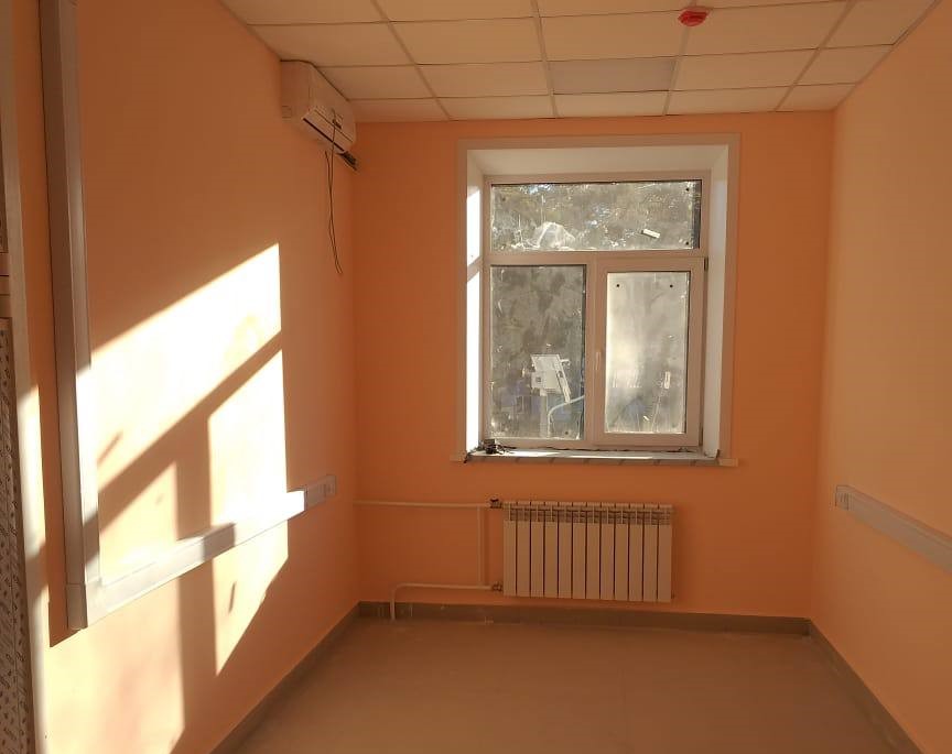 Первый этап ремонта поликлиники в Горном завершился благодаря нацпроекту